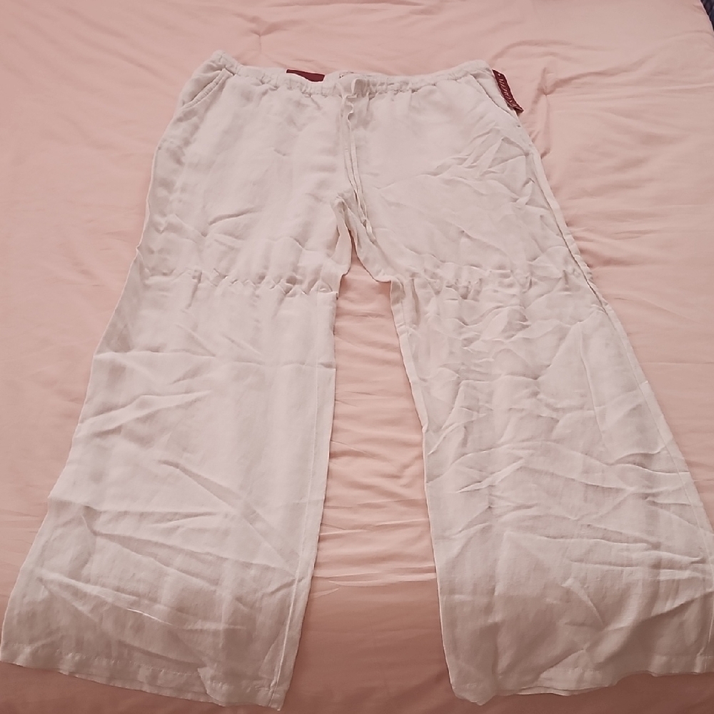 Merona White Wide Leg Pants